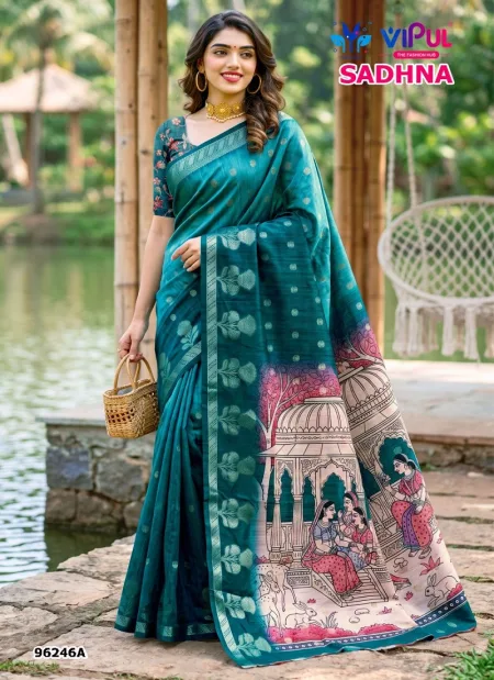 Sadhna Vol 4 By Vipul Organza Printed Saree